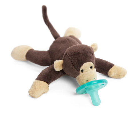 WubbaNub Infant Pacifier- Monkey