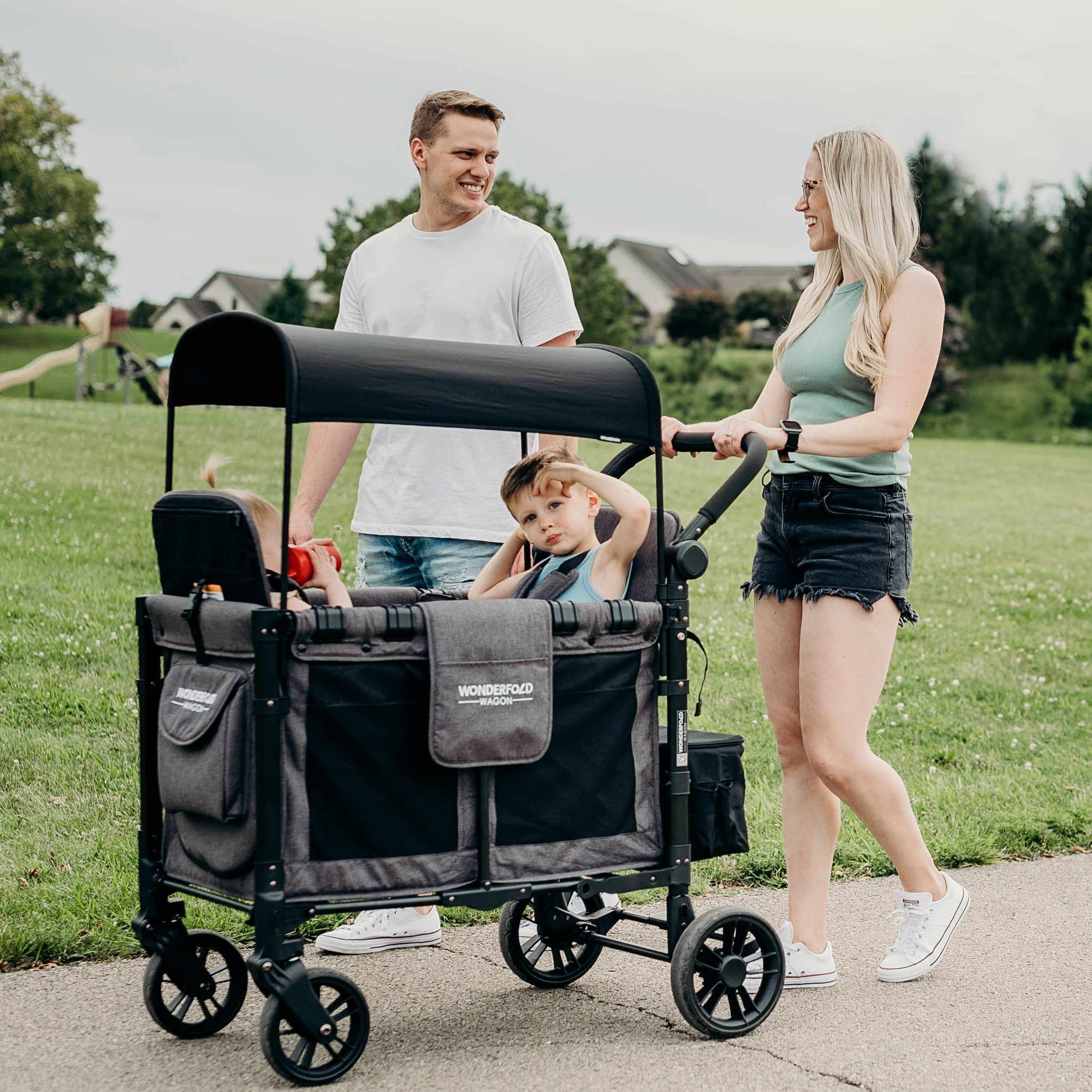 Wonderfold W2 Elite Double Stroller Wagon 2 Seater The Baby z Room