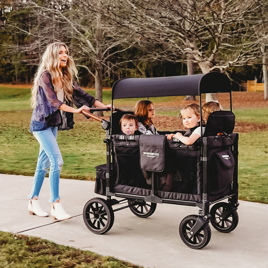 Wonderfold W4 Luxe Quad Stroller Wagon (4 Seater)