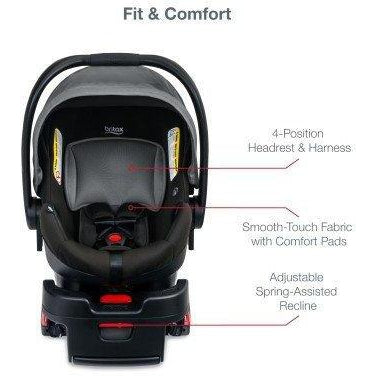 Britax B Safe Gen2 Infant Car Seat with SafeCenter LATCH Installation The Baby z Room