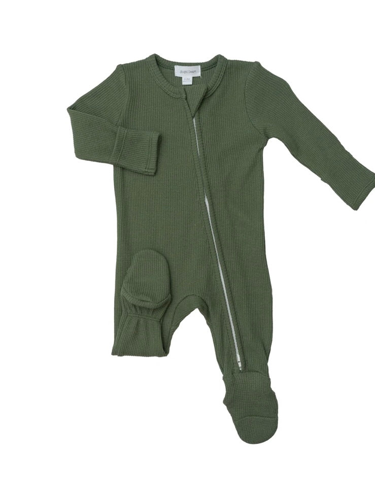 Angel Dear Bamboo 2-Way Zipper Footie