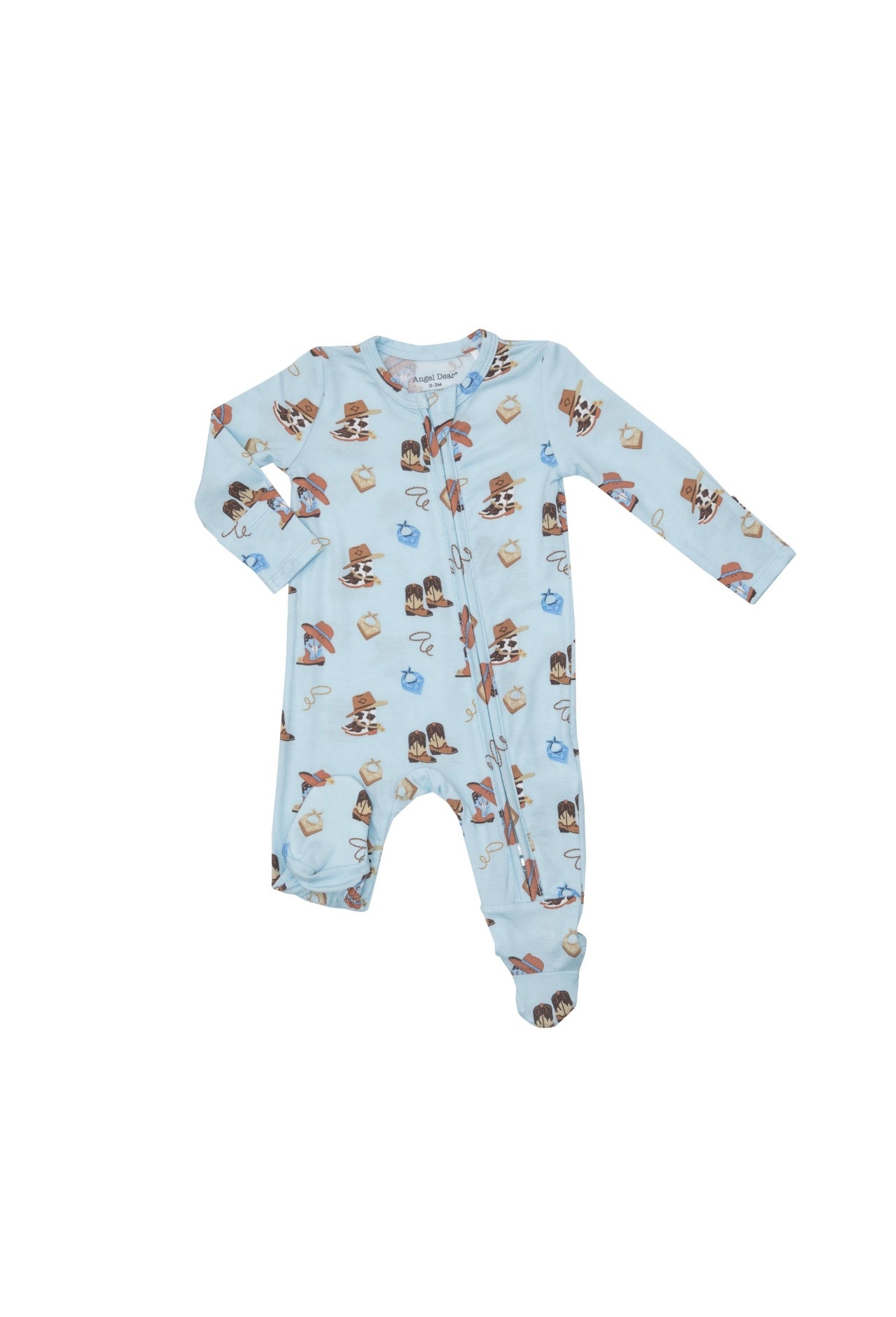 Angel Dear Bamboo 2-Way Zipper Footie