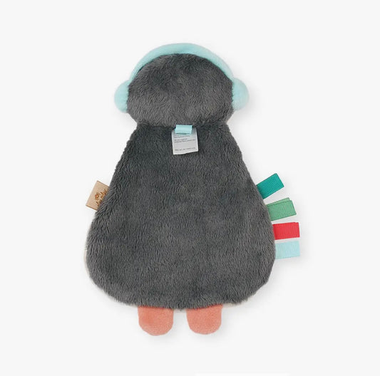 Holiday Penguin Itzy Lovey Plush + Teether Toy