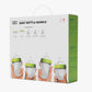 Comotomo Baby Bottle Bundle- Green