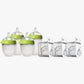 Comotomo Baby Bottle Bundle- Green