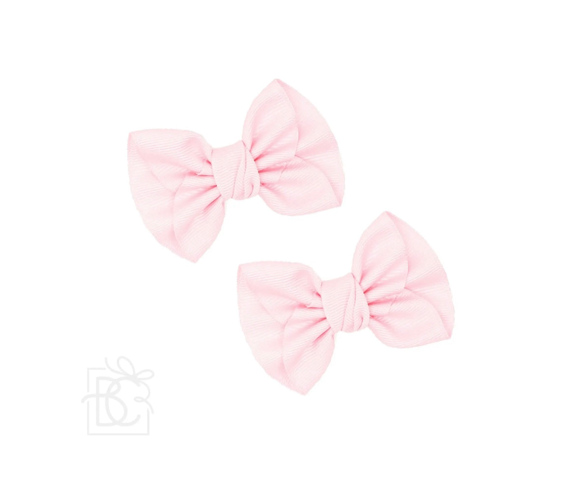 2 Mini Anne Bows W/Clip