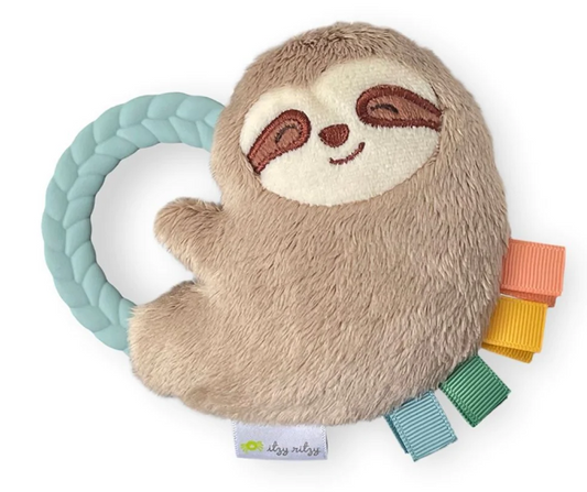 Ritzy Rattle Pal™ Plush Rattle Pal with Teether