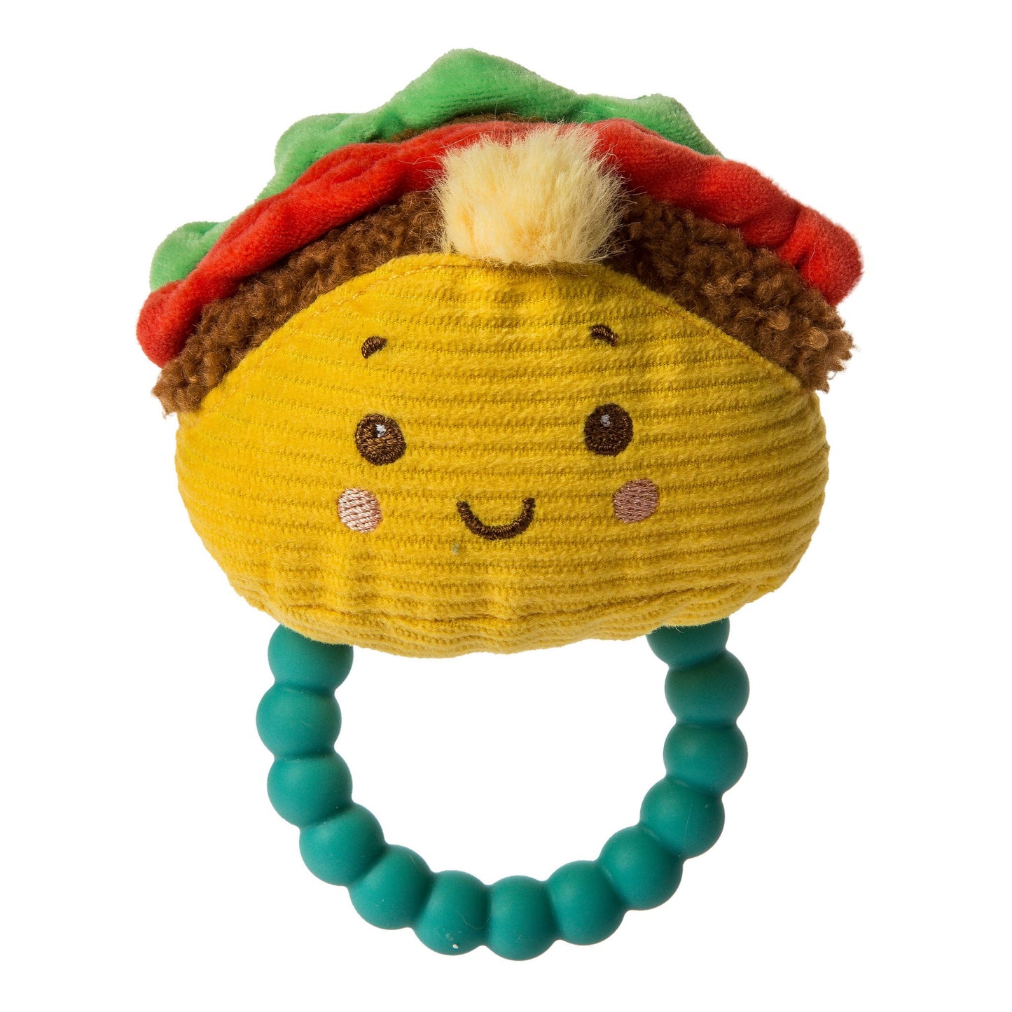 Sweet Soothie Chewy Taco Teether Rattle – 5″